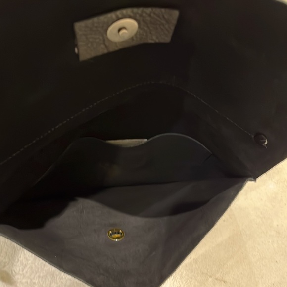 David Galan suede  clutch - Picture 4 of 4